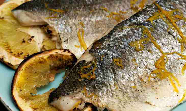 How to prepare fish a seabass in an oven
