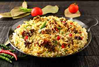 How to make pilaf in a pan