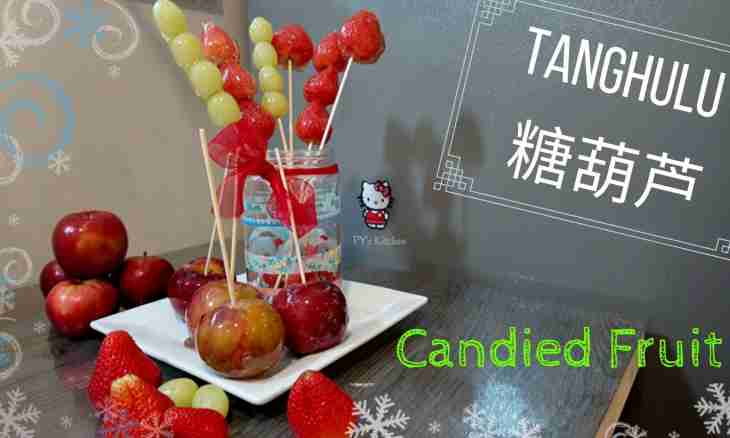 How to make house candied fruits