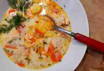 Finnish salmon soup 