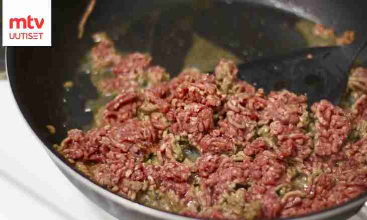 How to fry meat with onions