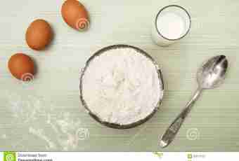 What can be prepared from flour, without having some milk and eggs