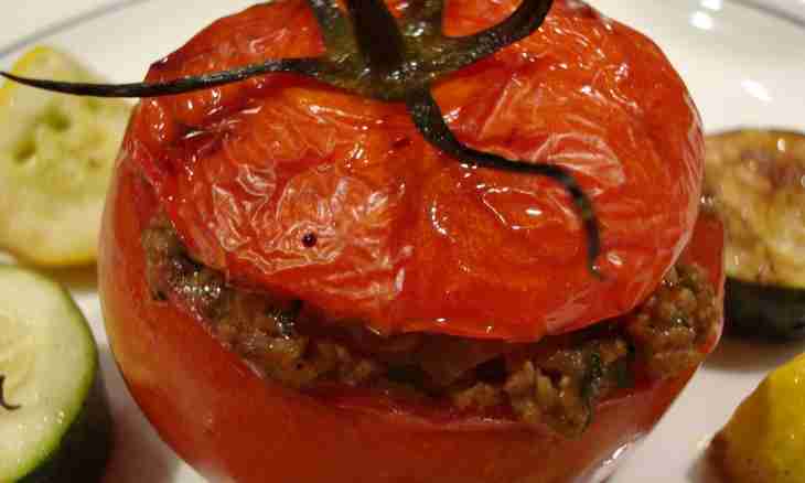 How to make the tomatoes stuffed with forcemeat