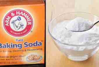 As it is correct to use soda as baking powder for the test