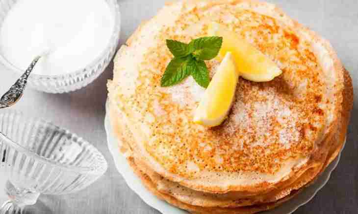 How to bake pancakes on kefir