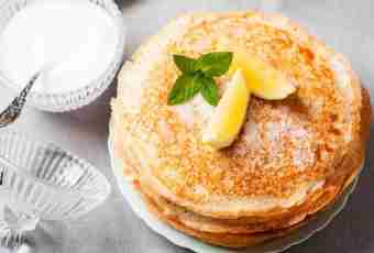 How to bake pancakes on kefir