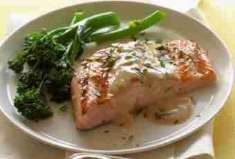 How to make marinated fillet of a salmon in a mustard sauce