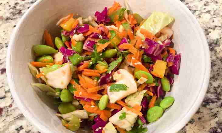How to make puff salad "Orange Segment"
