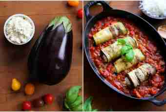 How to prepare eggplants in a tomato cheese sauce