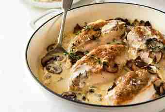 How to make the stuffed champignons with creamy sauce