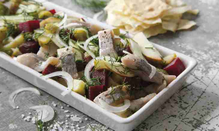 We cook herring salad "Secret"