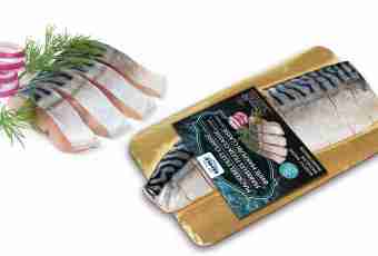 How to prepare a mackerel under a cheese fur coat