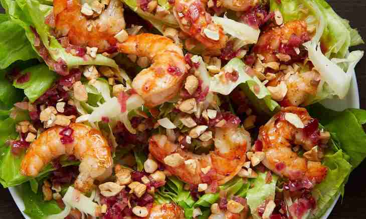 Seafood cocktail salad - the recipe