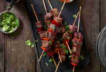 How to prepare the tango on skewers