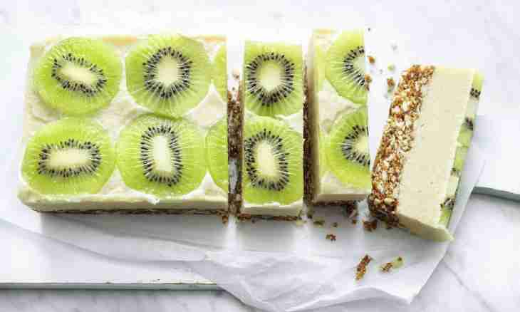 How to prepare a layer cake "for "Kiwi"