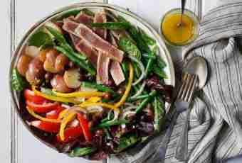 Salad нисуаз – classics of French cuisine