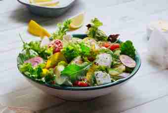 Light vitamin salads: recipes