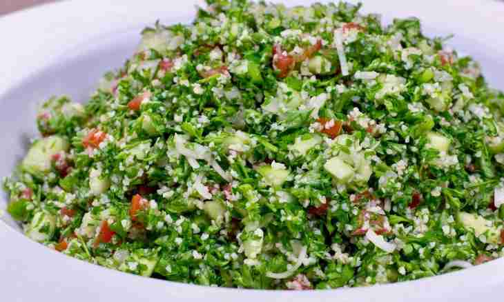 How to make salad for a tabula