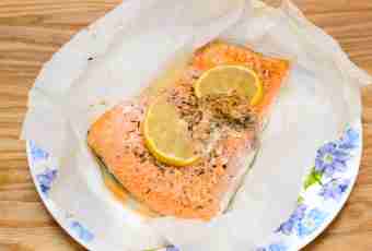 How to bake a salmon with honey sauce