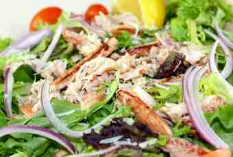 How to make salad with a citrus and seafood