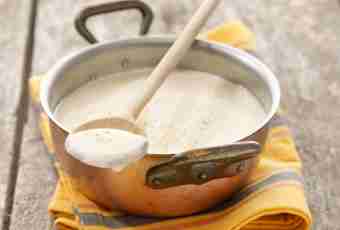 The Béchamel sauce in classical option