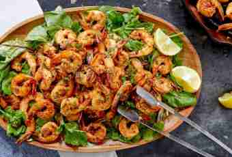 How to make original shrimps salads