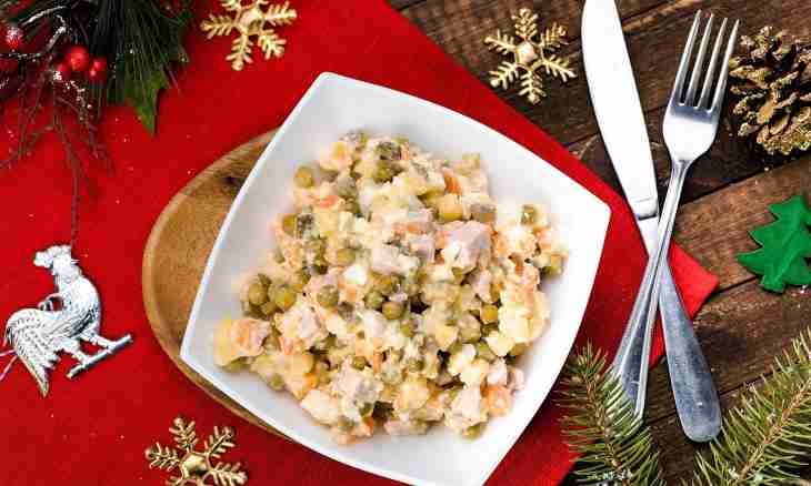 Russian salad salad: two variations of New Year's salad