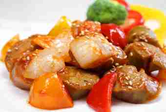 How to make mixed vegetables with sausages