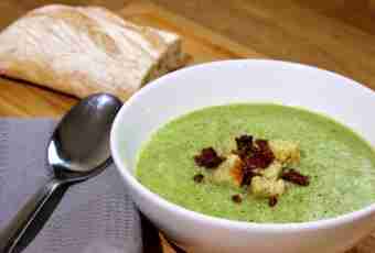 Fast recipe of pea soup