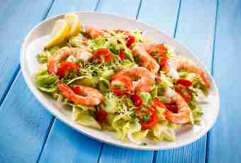 How to make shrimps oranges salad