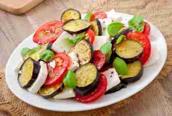 How to make eggplants tomatoes salad