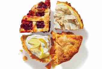 The simplest recipe of pie