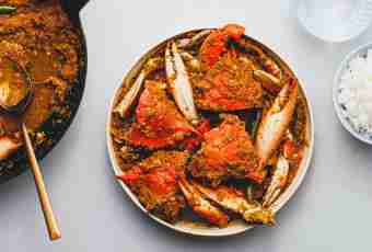 Tasty recipes: crabs dishes