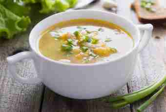 Chicken green peas soup