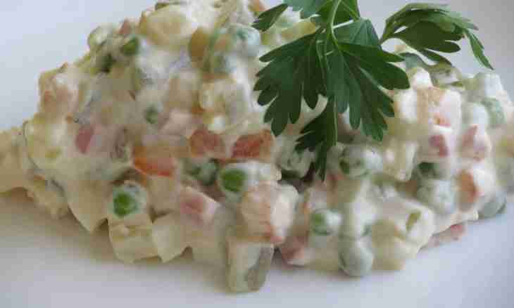 How to make ""Russian salad"
