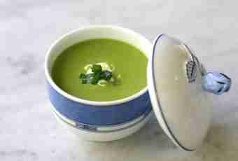 How to make pea smoked products cream soup