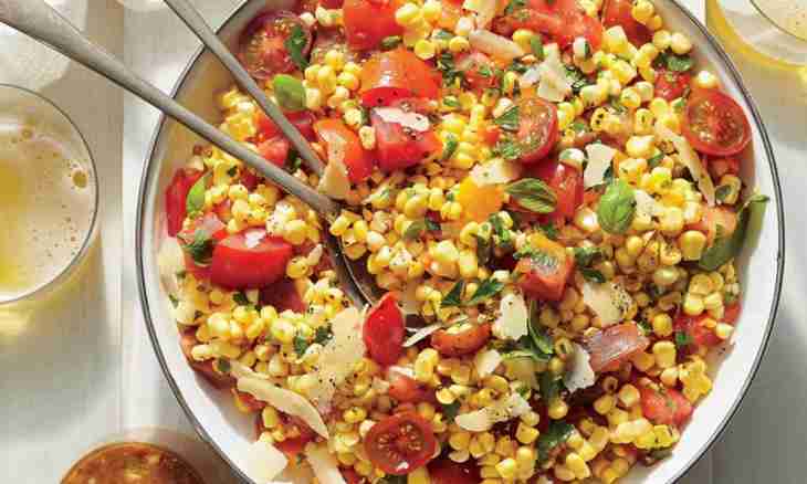 Simple tinned corn salads
