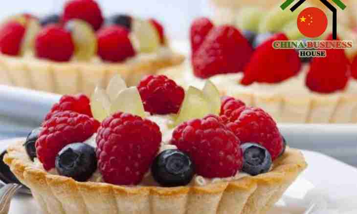 How to make tartlets with fruit