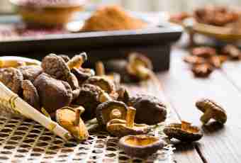 How to prepare dried mushrooms