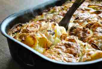 How to make tasty casserole from potato with meat