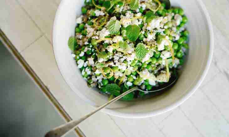 How to make chick-pea with mint