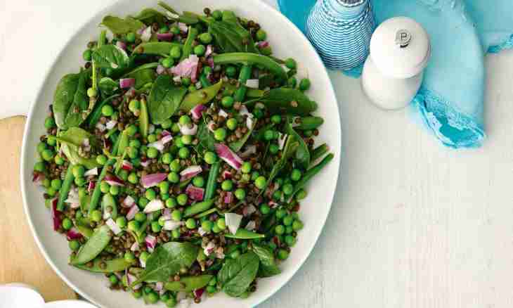 How to make green peas salad