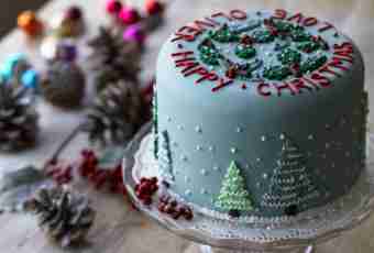 Cake from mastic for New year: recipe, ideas, jewelry