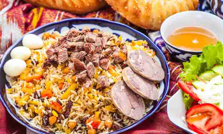 Dishes of Uzbek cuisine: Tashkent salad