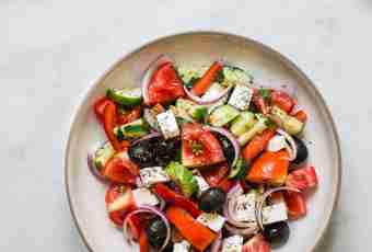 Real Greek salad