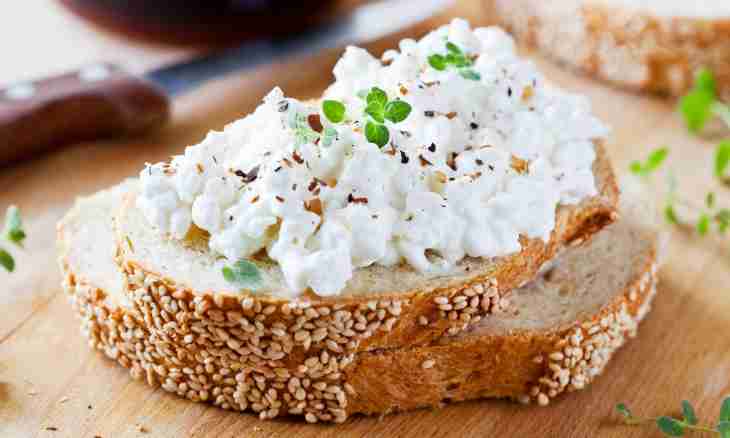 The gourmand with cottage cheese: recipe