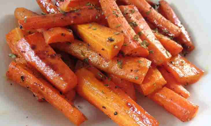 The glazed carrots in Indian