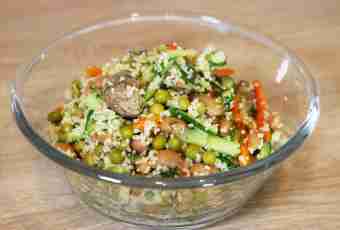 Salad to a tabula