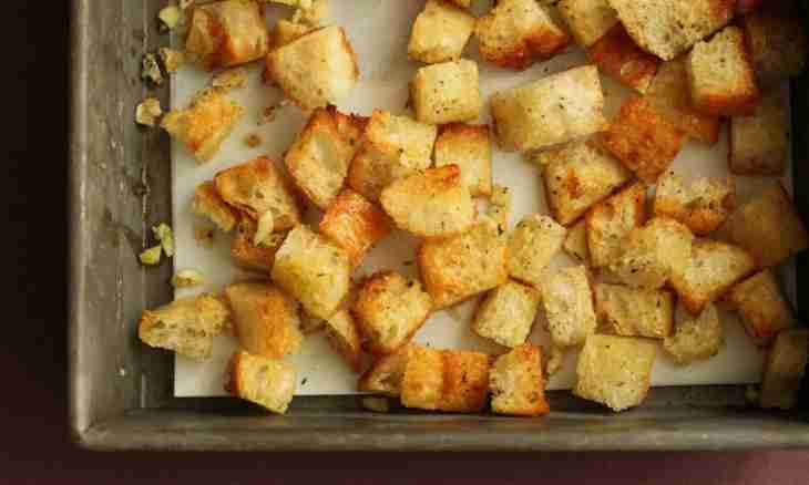 How to make croutons for beer