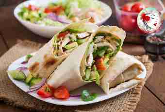 How independently to make chicken shawarma in a lavash?